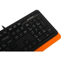 Комплект клавиатура + мышь A4Tech Fstyler F1010 (черный/оранжевый) фото 11